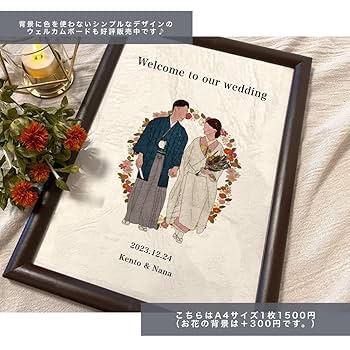 Amazon.co.jp: ウェルカムボード テーブルナンバー ウェルカム